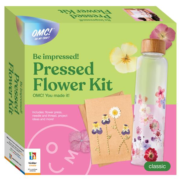 Oh My Craft! Be Impressed Pressed Flower Kit Target Australia