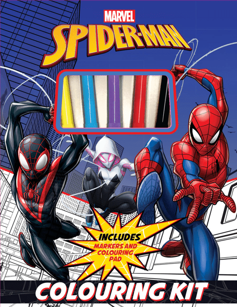 Spider-Man Colouring Kit | Target Australia