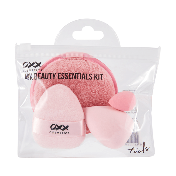 4 Pack Beauty Essentials Kit, Pink - OXX Cosmetics | Target Australia