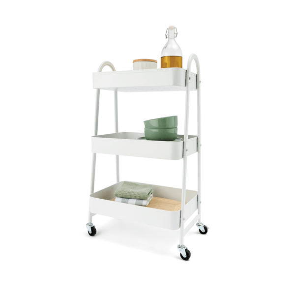 White 3 Tier Trolley - Anko | Target Australia