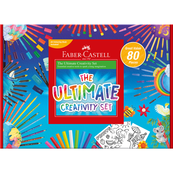 Faber-Castle Ultimate Creativity Set A4 80 Pieces | Target Australia