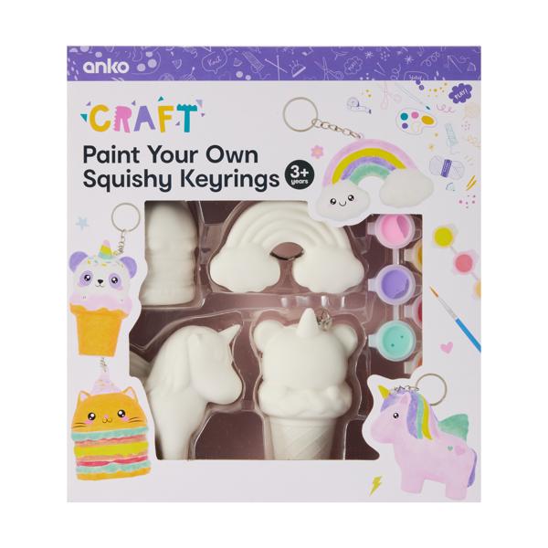 Paint Your Own Squishy Keyrings Anko Target Australia
