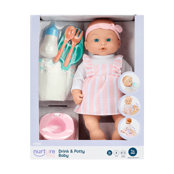 Drink Potty Baby, Piece Set Anko Target Australia
