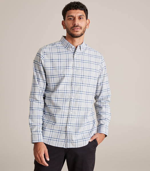 Long Sleeve Brushed Check Shirt | Target Australia