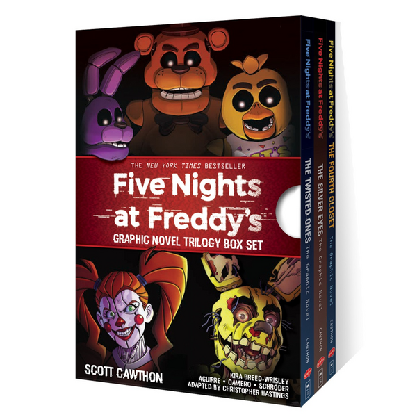 Five Nights At Freddy's: Graphic Novel Trilogy Box Set - Scott Cawthon ...