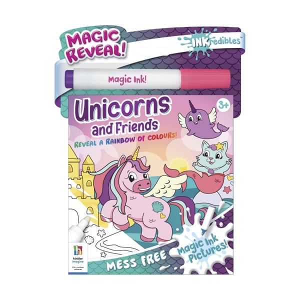Inkredibles Magic Ink Pictures Unicorns And Friends Target Australia