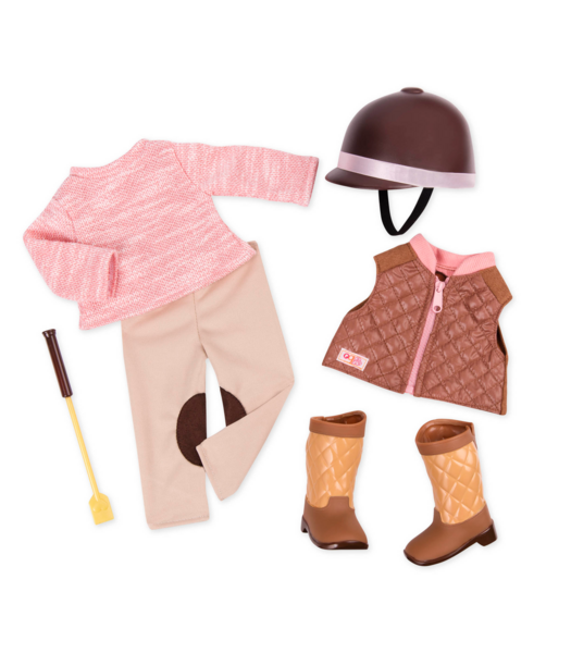 Our Generation Riding In Style Horseback Riding Outfit for 18-inch ...