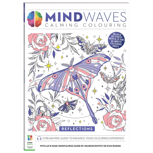 Mindwaves Calming Colouring: Reflections | Target Australia