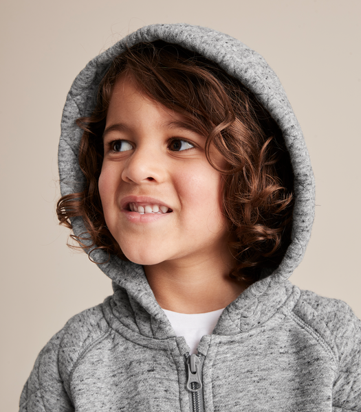 Zip Thru Quilted Hoodie | Target Australia