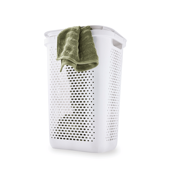 60L Gradient Laundry Hamper, White - Anko | Target Australia