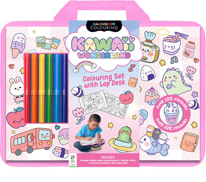 Kawaii Wonderland Colouring Set With Lap Desk Target Australia