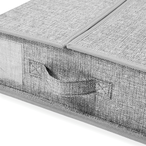 Linen Look Bed Linen Box, Charcoal Anko Target Australia