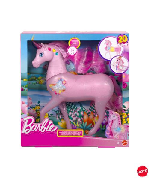 Mattel Barbie Sparkle Lights Toy Unicorn