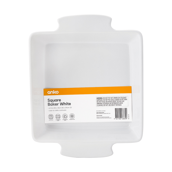 Square Baker Tray Anko Target Australia
