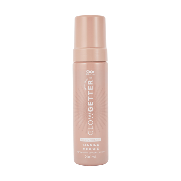 Tan Target Glow Getter Tanning Mousse 200ml Medium/Dark Brown - OXX Bodycare ...