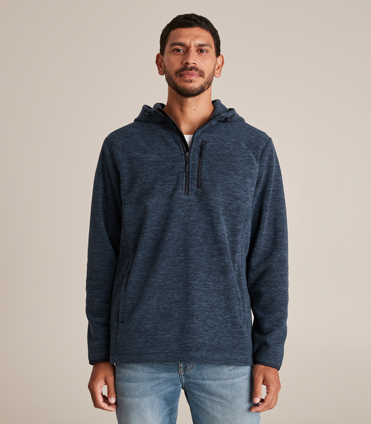 Half Zip Polar Fleece Hoodie | Target Australia