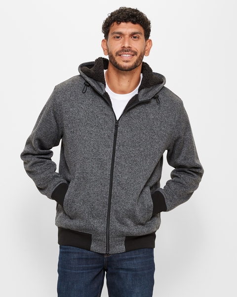 Teddy Lined Zip Thru Jacket | Target Australia