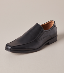 Men's tan slip hot sale on dress shoes