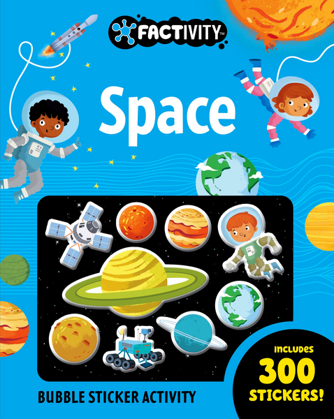 Factivity Vol. 2 - Bubble Sticker Activity Book - Space | Target Australia