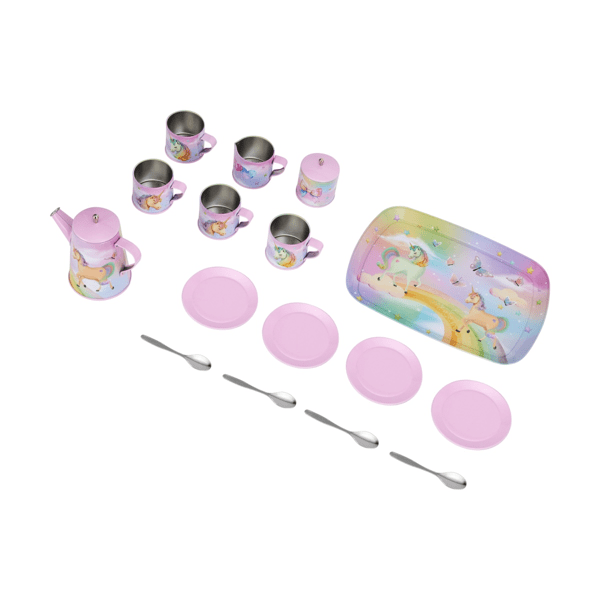 18 Piece Deluxe Tin Tea Playset Anko Target Australia