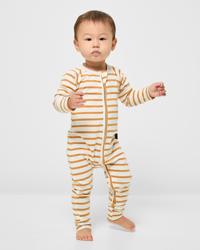 Cream/Brown Stripe Marscapone