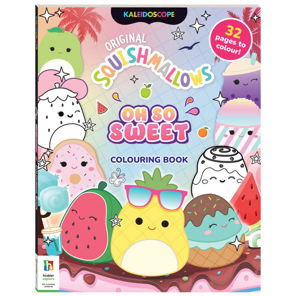 Kaleidoscope Original Squishmallows Oh So Sweet Colouring Book | Target ...