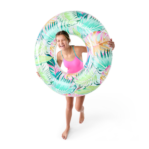 Inflatable105cmTropicalLeafRing-Anko