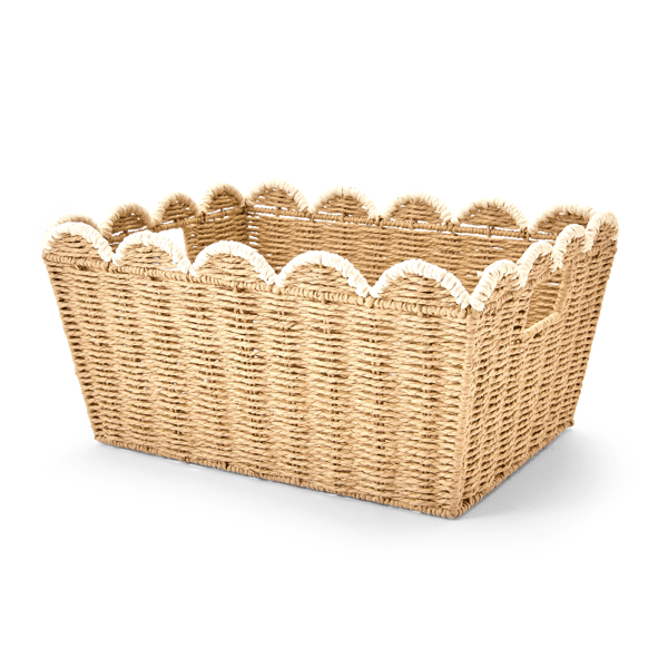Anko Wave Paper Rope Basket, Medium | Target Australia