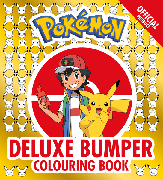 Official Pokemon Deluxe Bumper Colouring Book | Target Australia
