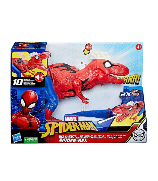 Marvel Spider Man Web Chompin Spider Rex