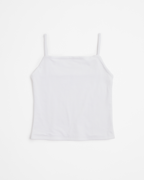 Essential 90s Singlet - White | Target Australia