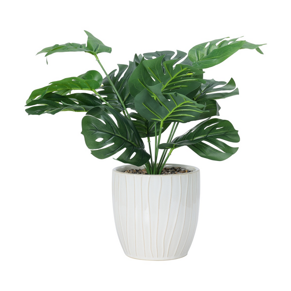 Artificial Monstera in Ceramic Pot - Anko | Target Australia