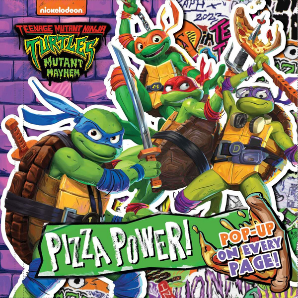 Nickelodeon Teenage Mutant Ninja Turtles Mutant Mayhem Pizza Power ...