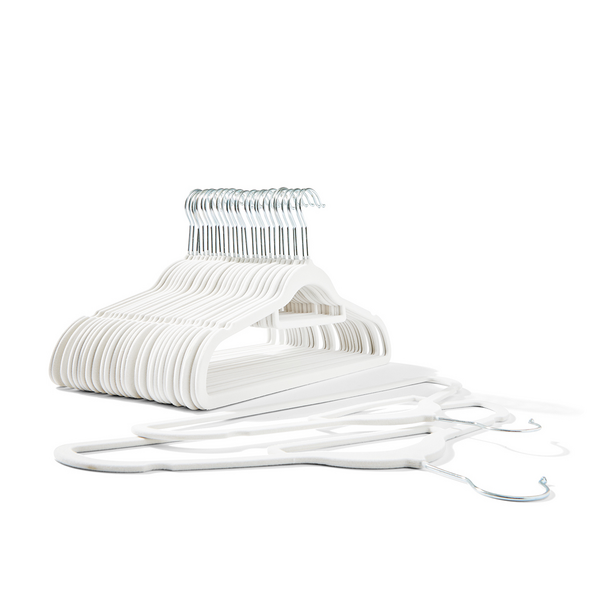 Flocked Hangers, 30 Pack - Anko