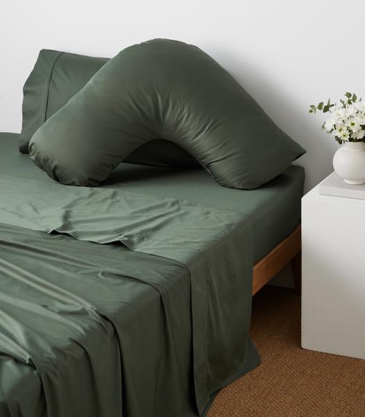Supima 400 Thread Count Posture Pillowcase Thyme Target Australia