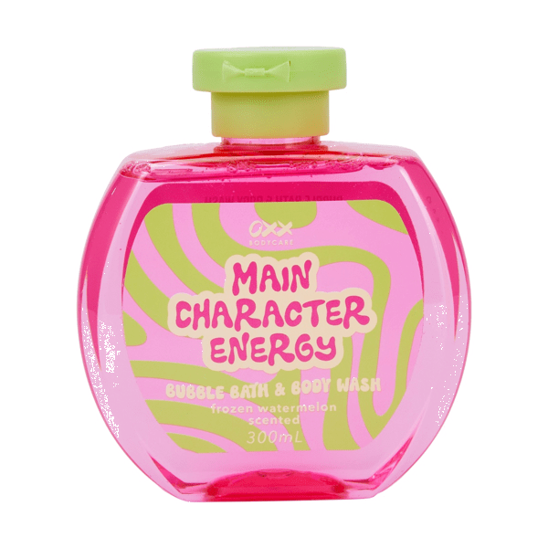 Main Character Energy Bubble Bath & Body Wash 300ml, Frozen Watermelon
