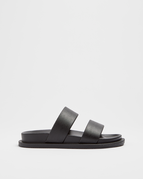 Womens Moulded Double Strap Sandal - Lauren II - Black | Target Australia