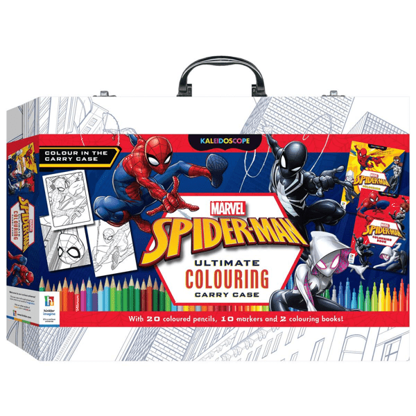 Marvel Spider-Man Ultimate Colouring Carry Case | Target Australia