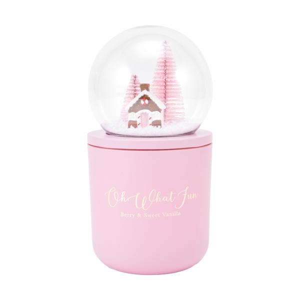 Christmas Oh What Fun Globe Candle - Anko