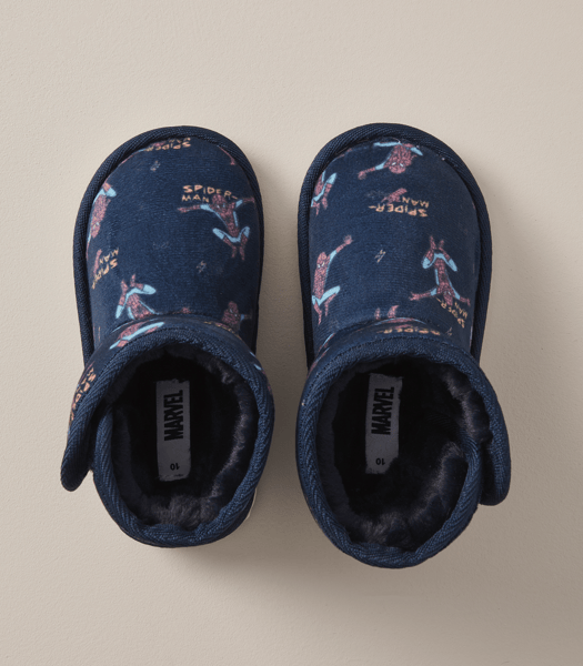 spiderman slipper boots