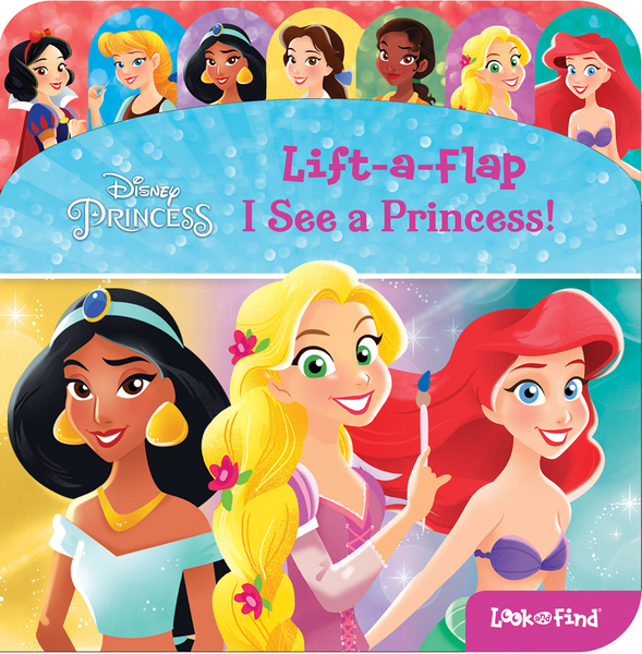 Lift-A-Flap Look & Find Disney Princess | Target Australia