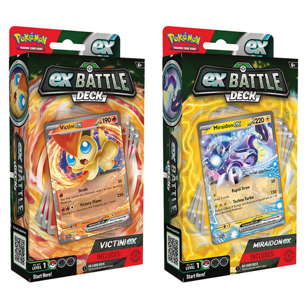 Pokemon TCG: Victini/Miraidon ex Battle Deck - Assorted* | Target Australia