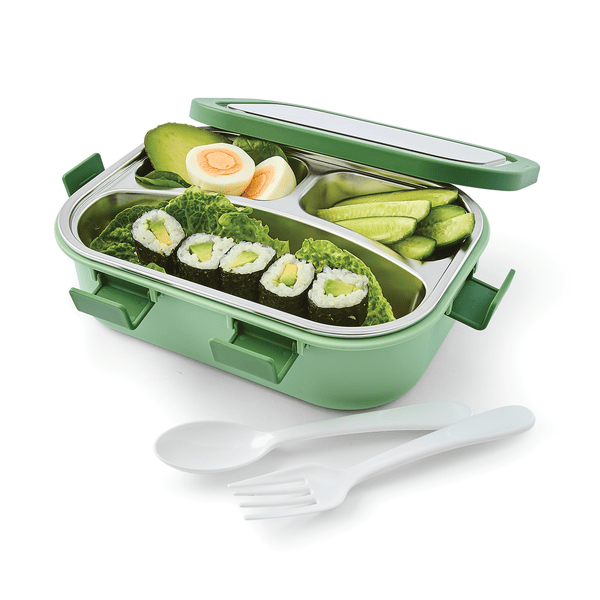 Anko 650ml Green Stainless Steel Lunch Box | Target Australia