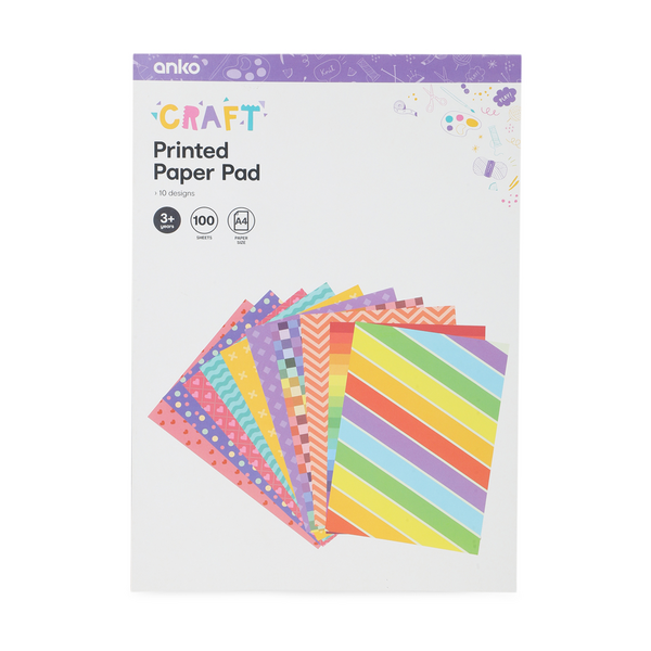 Printed Paper Pad - Anko | Target Australia