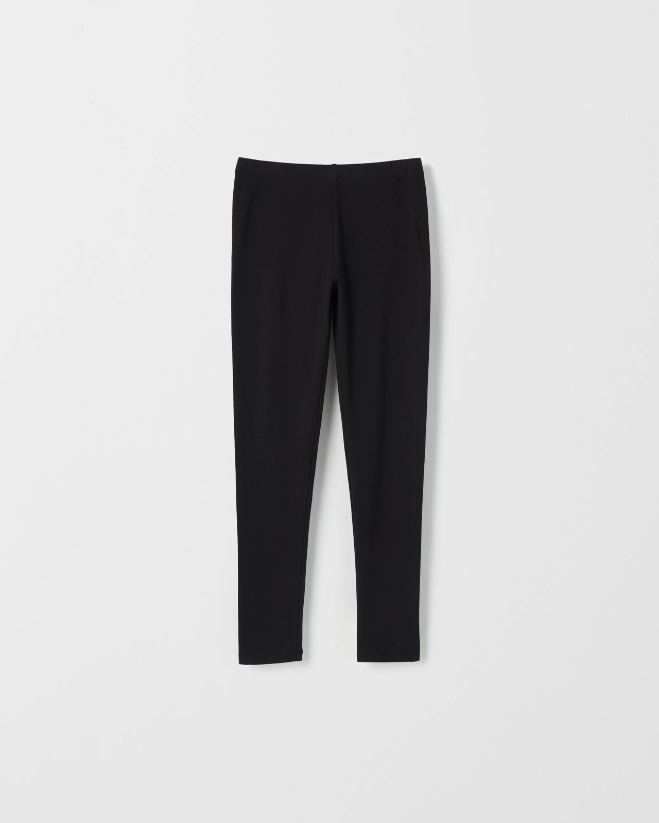 Australian Cotton Basic Leggings - Black 3 of 4