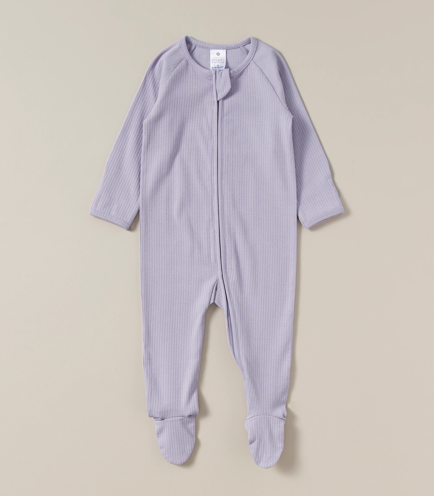 Baby Organic Cotton Rib Coverall 3 of 5