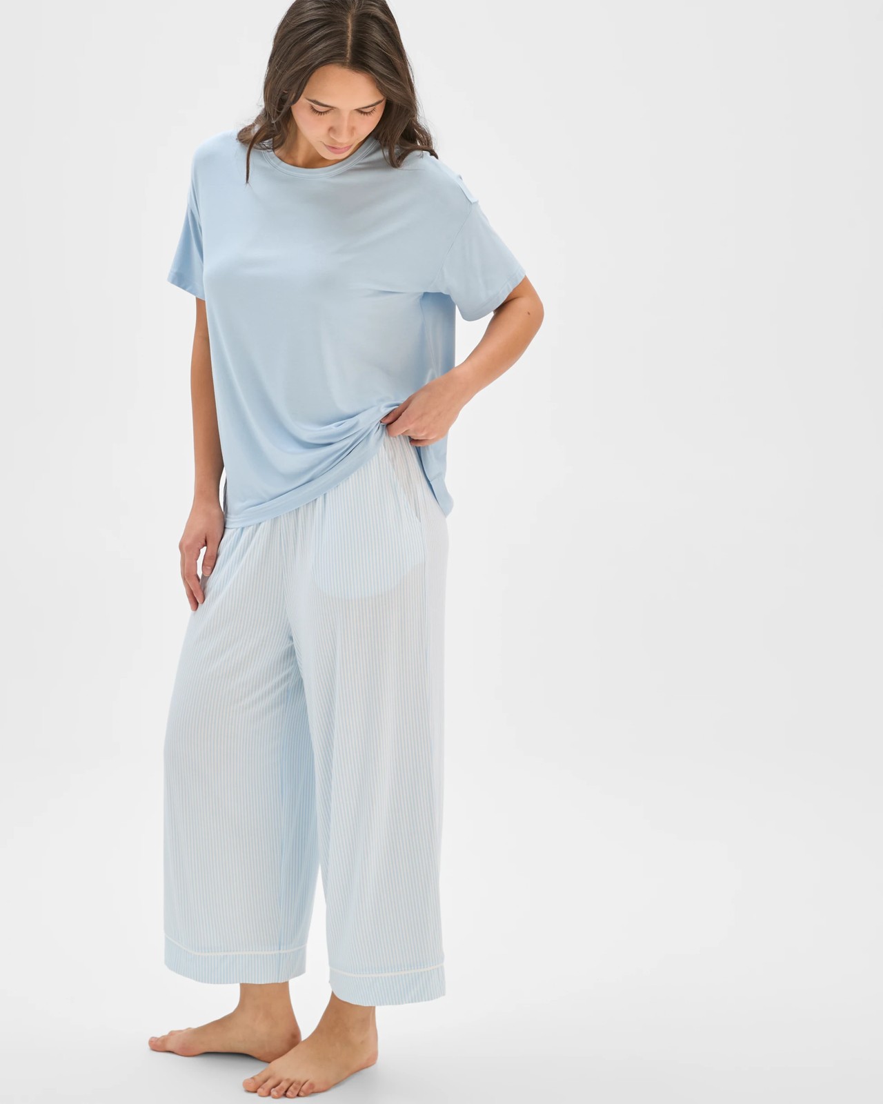 Bamboo Culotte Sleep Pants 3 of 6