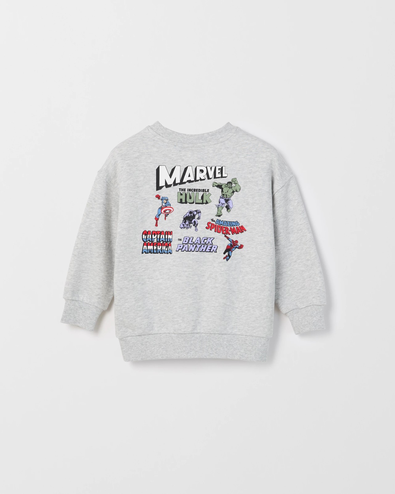 Marvel Australian Cotton Blend Long Sleeve Sweat Top 3 of 3