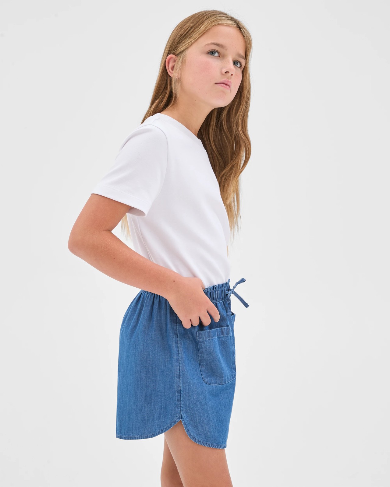 Australian Cotton Chambray Shorts 3 of 6