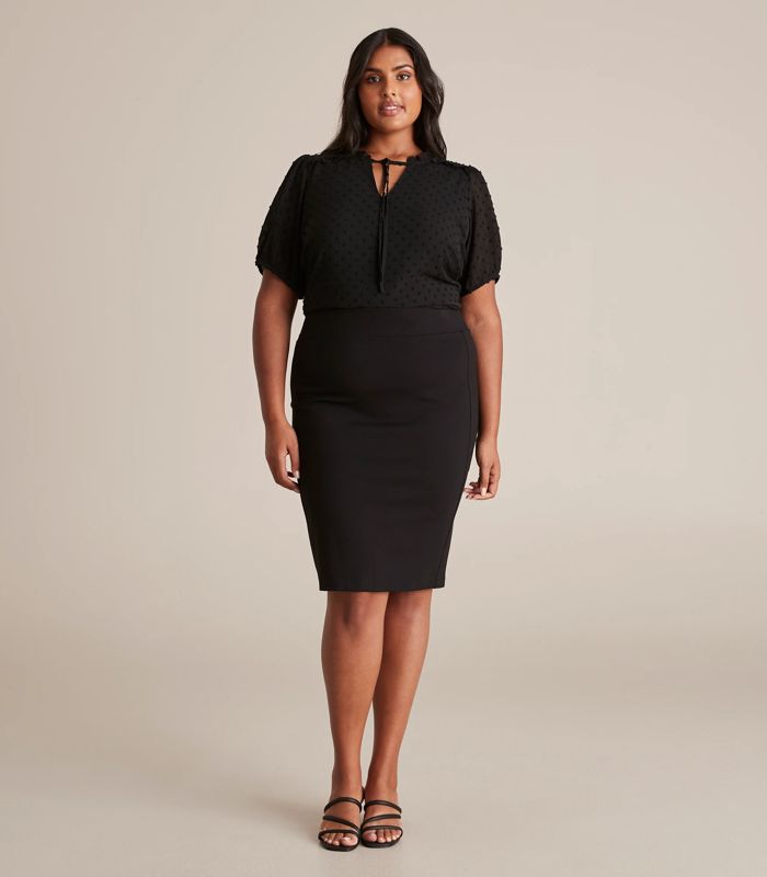 Curve Ponte Skirt